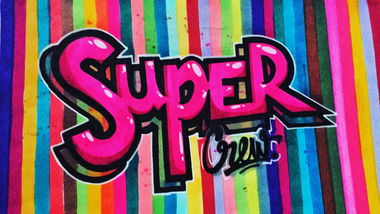 Graffiti Sketch - Photo by concretcolours - SUPERCREW, TOES, SC (2017)