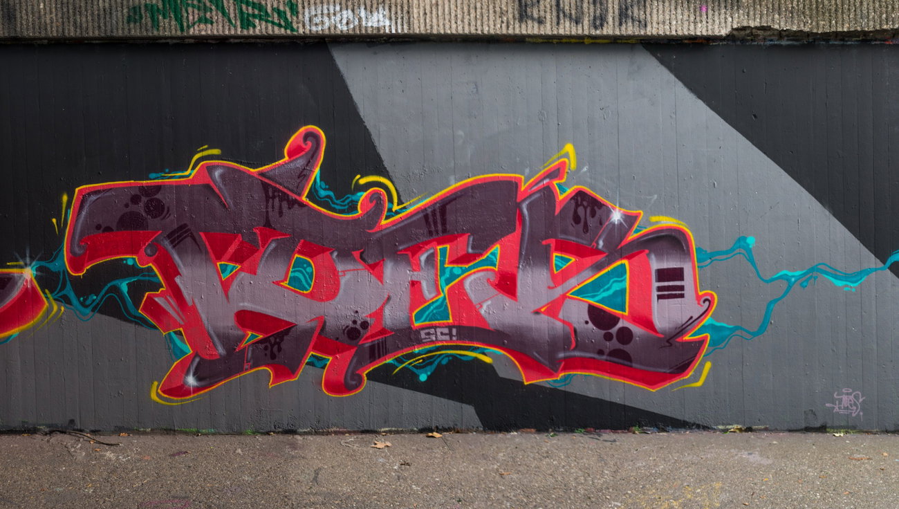 Graffiti Wall - Photo by concretcolours (2016)