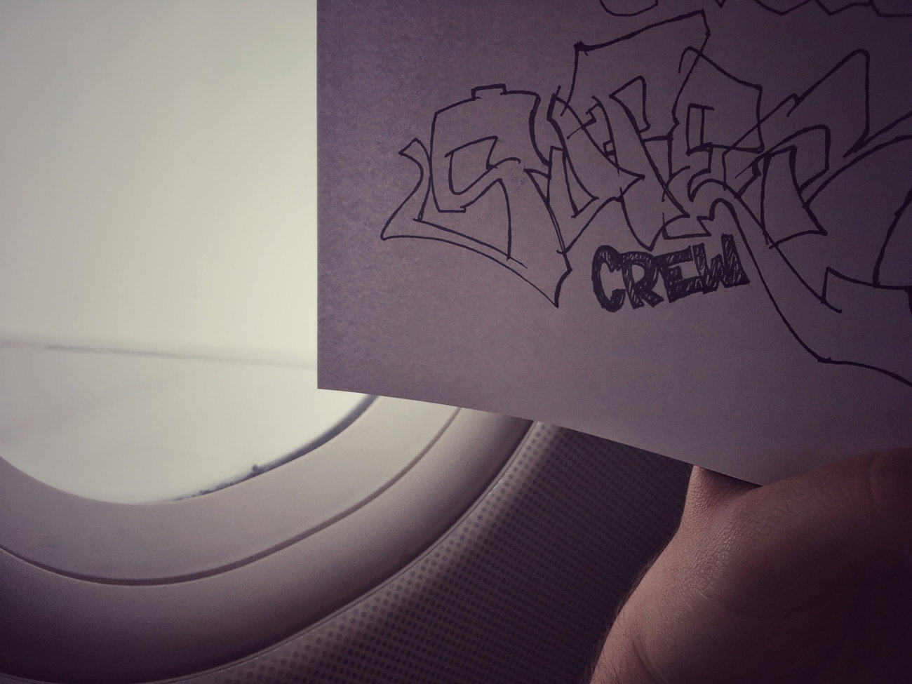 Graffiti Sketch - Photo by concretcolours - Supercrew, Toes (2017)