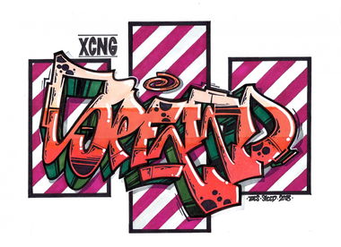 Graffiti Sketch - Photo by concretcolours (2018)