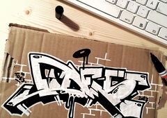 Graffiti Sketch - Photo by concretcolours - TOES, SC (2017)