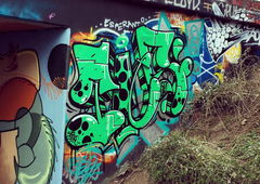 Graffiti Wall - Photo by concretcolours (2017)