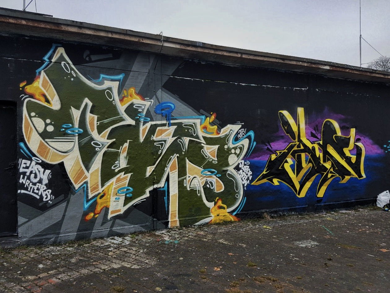Graffiti Wall - Photo by concretcolours (2018)