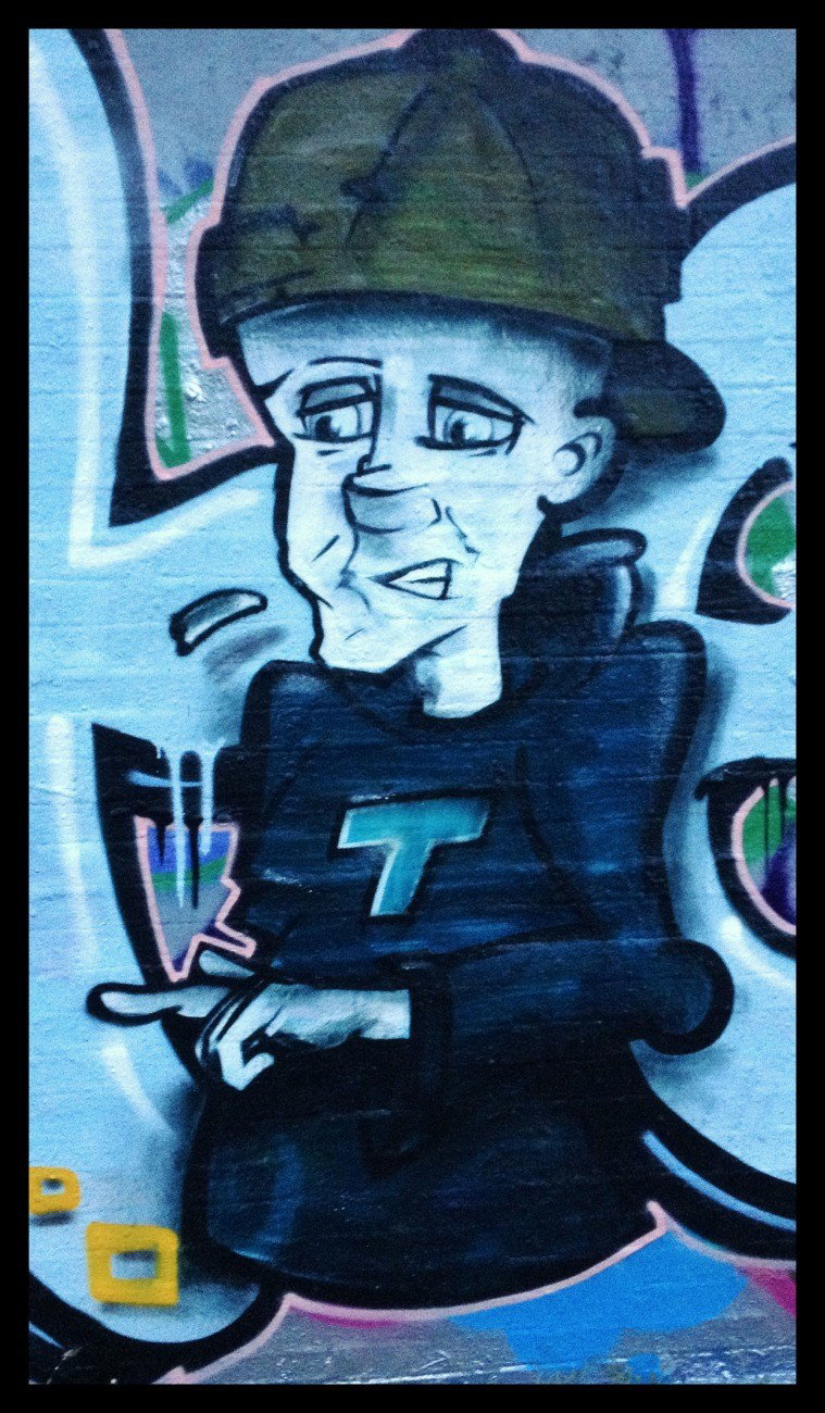 Graffiti Wall - Photo by concretcolours - TOES, SC, TOESER (2016)