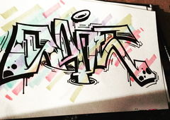 Graffiti Sketch - Photo by concretcolours - SOPE, TOES, SC (2017)