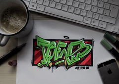 Graffiti Sketch - Photo by concretcolours (2018)