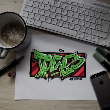 Graffiti Sketch - Photo by concretcolours (2018)