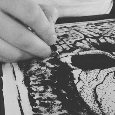 Graffiti Sketch - Photo by concretcolours - skull, toes, dots (2016)