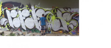 Graffiti Wall - Photo by cone - cees (2011)