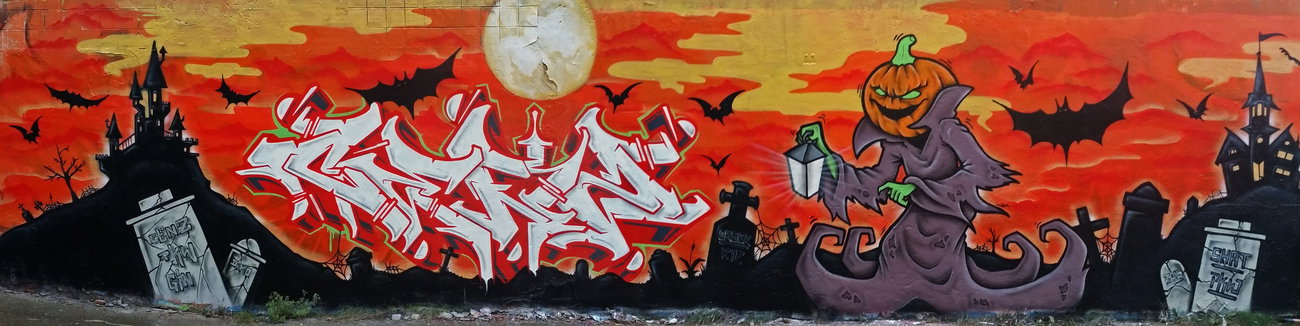 Graffiti Wall - Photo by cooldaddycenz - Shatcenzstreetartgermanyilovegraffitistylewritingfamilyisforever (2016)