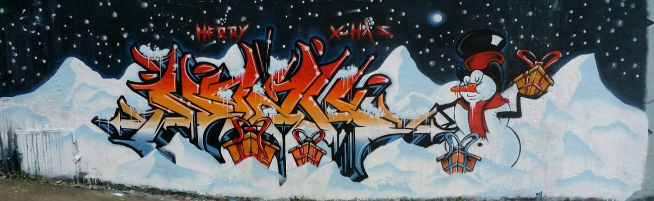 Graffiti Wall - Photo by cooldaddycenz - noahcoolcenz (2015)