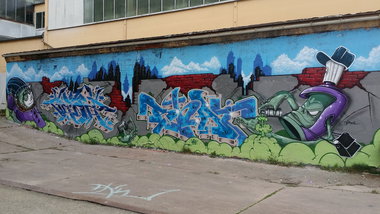 Graffiti Wall - Photo by cooldaddycenz - Diroshatcenz (2016)