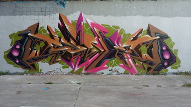 Graffiti Wall - Photo by cooldaddycenz - 3d (2016)