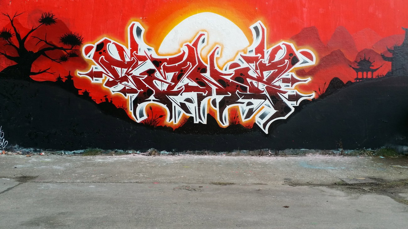 Graffiti Wall - Photo by cooldaddycenz - coolcenz (2016)