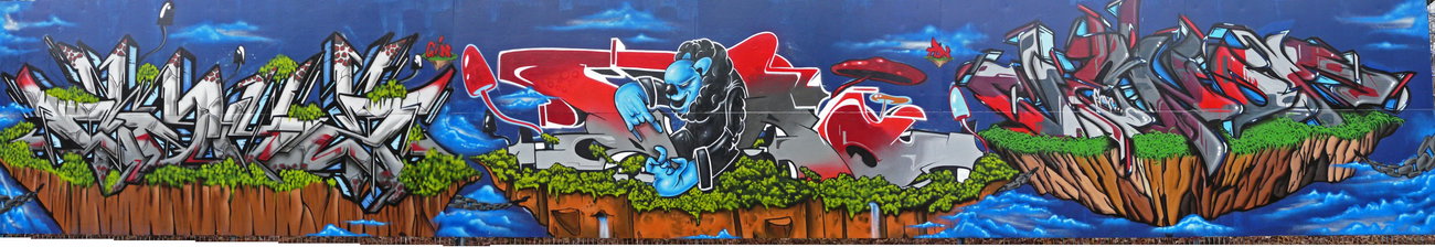 Graffiti Wall - Photo by cooldaddycenz