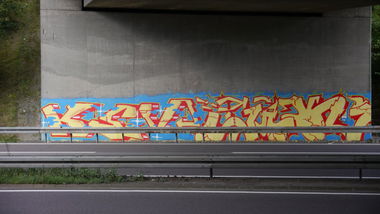 Graffiti Bombing - Photo by crazyg - gak, kev (2013)