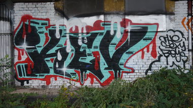 Graffiti Wall - Photo by crazyg - kev (2013)