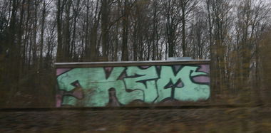 Graffiti Wall in Saarbrücken - Photo by crazyg - kzm (2013)
