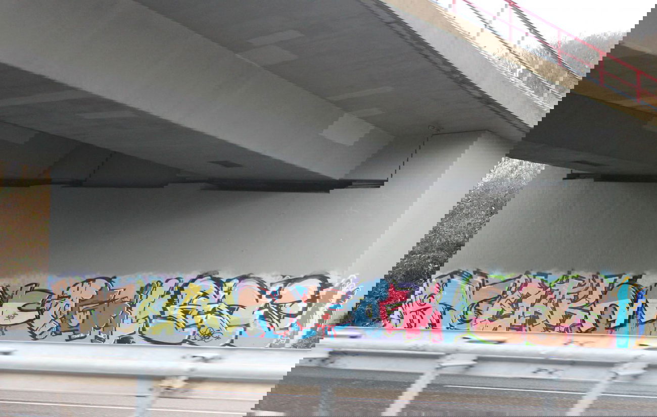 Graffiti Wall - Photo by crazyg - anc, gak, anc (2013)