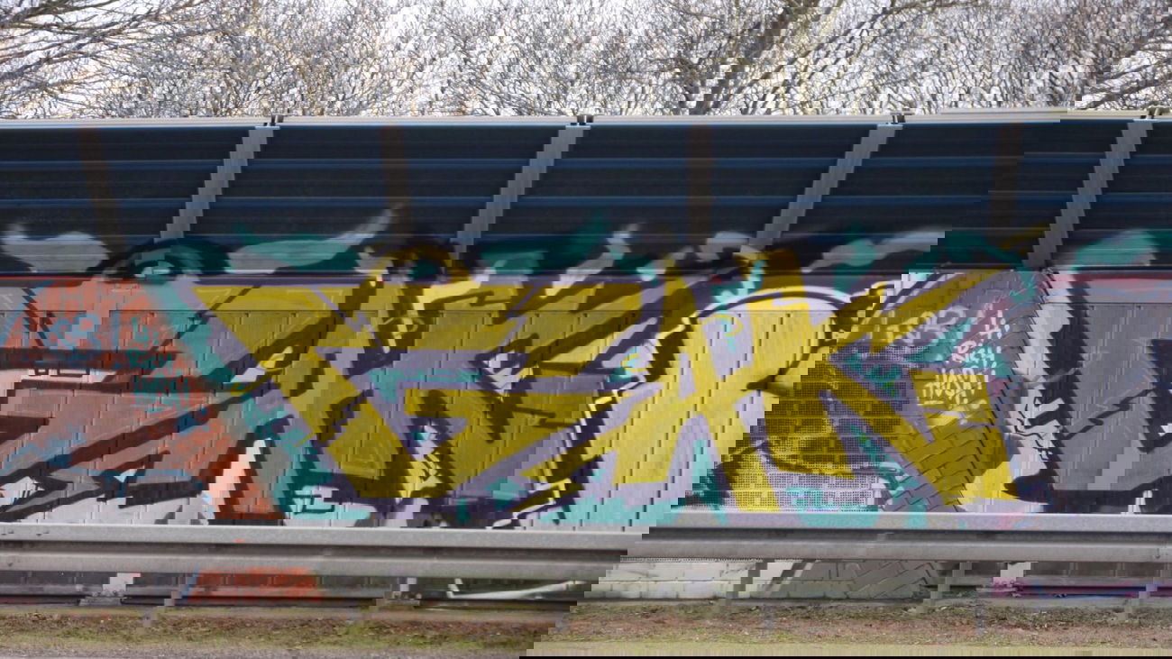 Graffiti Bombing in Saarbrücken - Photo by crazyg - gak (2013)