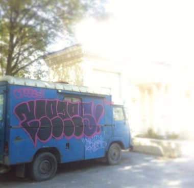 Graffiti Bombing - Photo by creezes