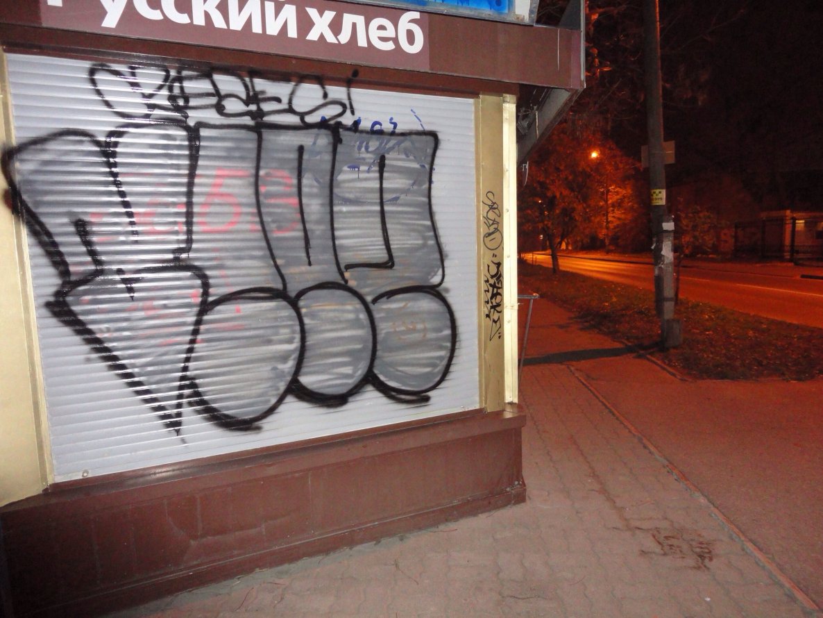 Graffiti Bombing - Photo by creezes