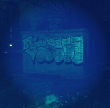 Graffiti Bombing - Photo by creezes