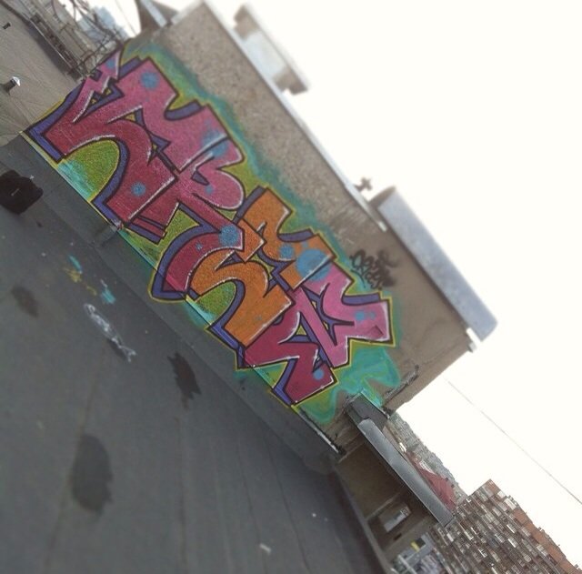 Graffiti Bombing - Photo by creezes