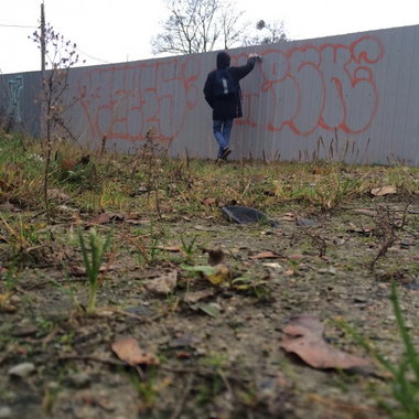 Graffiti Bombing - Photo by creezes