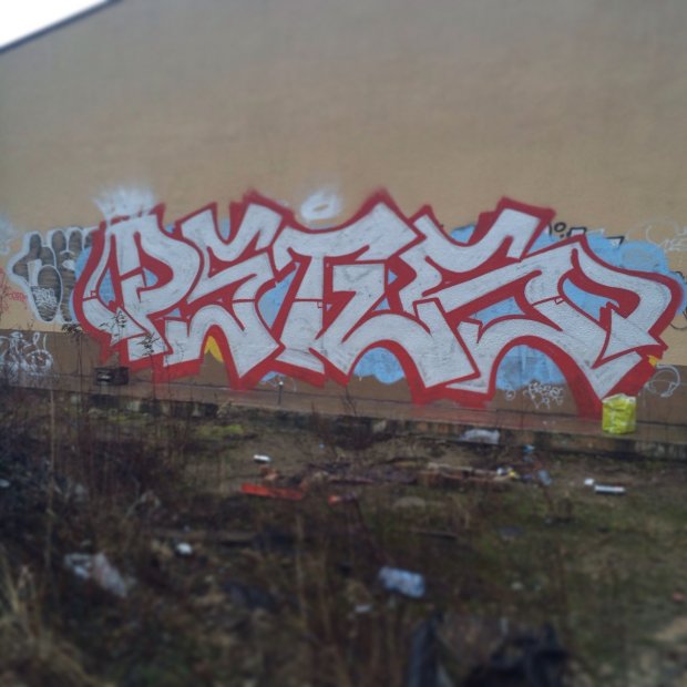 Graffiti Bombing - Photo by creezes