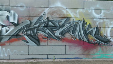 Graffiti Wall - Photo by crenk - crenk