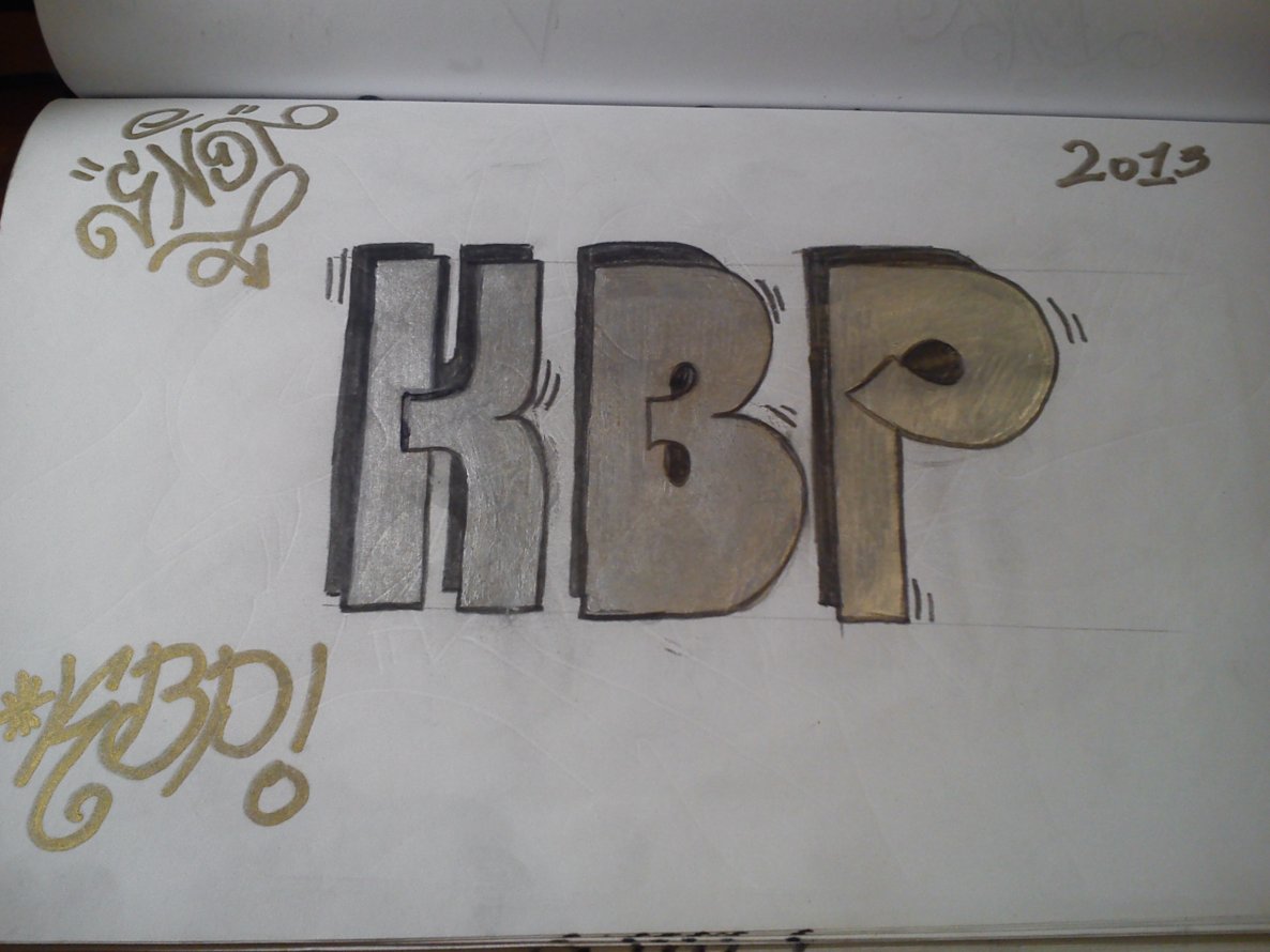 Graffiti Sketch - Photo by crewKBP - kbp (2013)