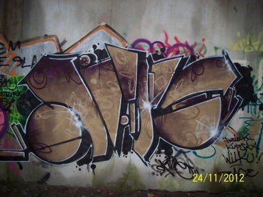 Graffiti Wall in Poznan - Photo by crime - crime, CRIME, Crime (2012)