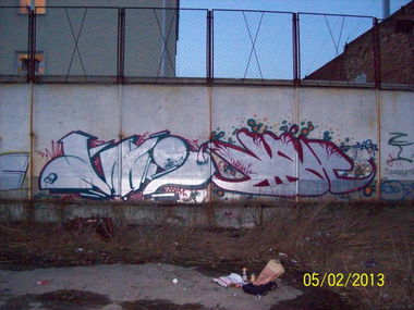 Graffiti Wall - Photo by crime - crime, Crime, CRIME (2013)