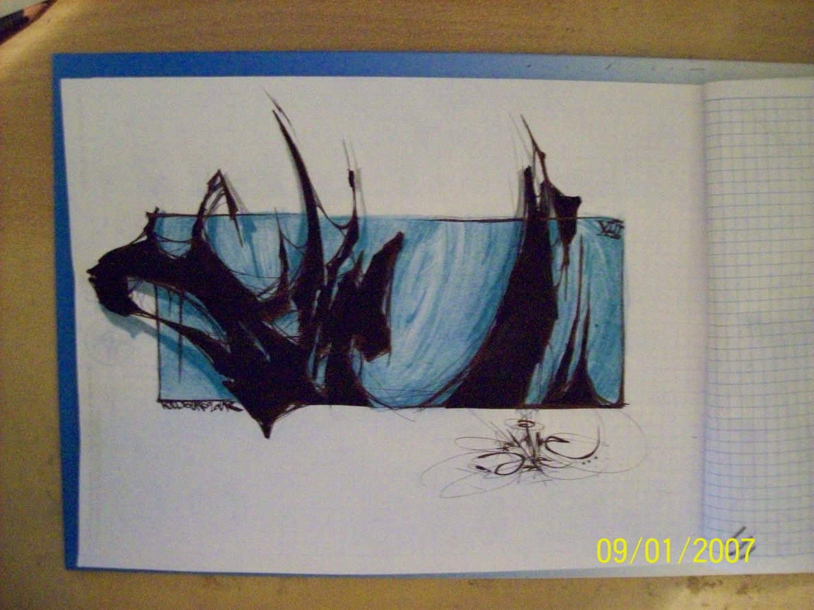 Graffiti Sketch - Photo by crime - crime, CRIME, Crime (2013)