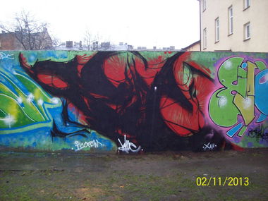 Graffiti Wall - Photo by crime - crime, Crime, CRIME (2013)