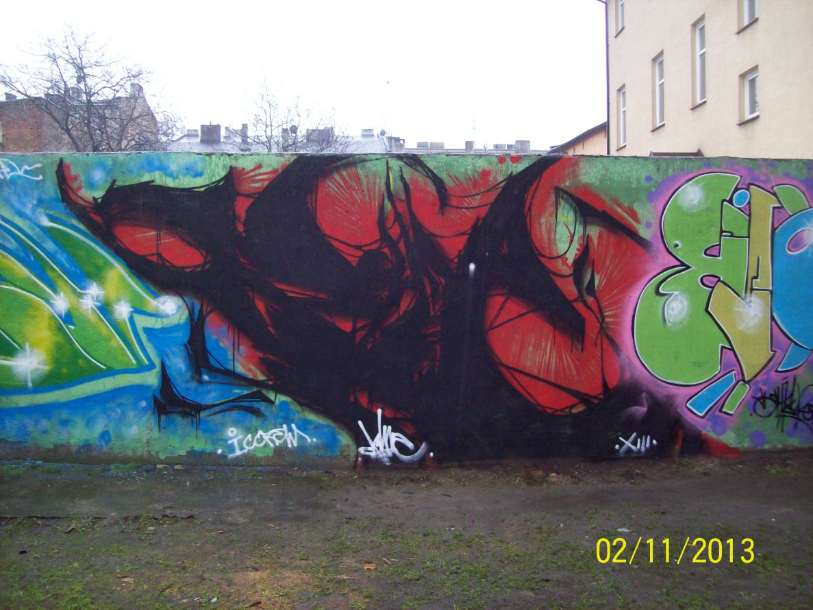 Graffiti Wall - Photo by crime - crime, Crime, CRIME (2013)