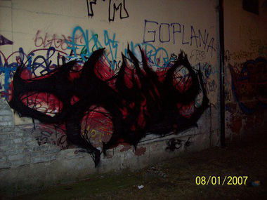 Graffiti Wall - Photo by crime - crime, CRIME, Crime (2013)