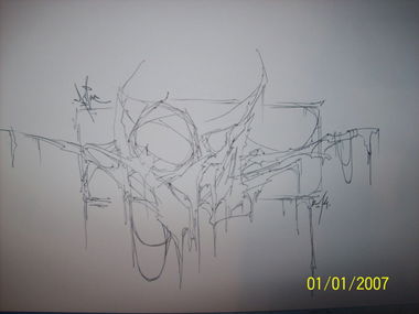 Graffiti Sketch - Photo by crime - crime, Crime, CRIME (2014)