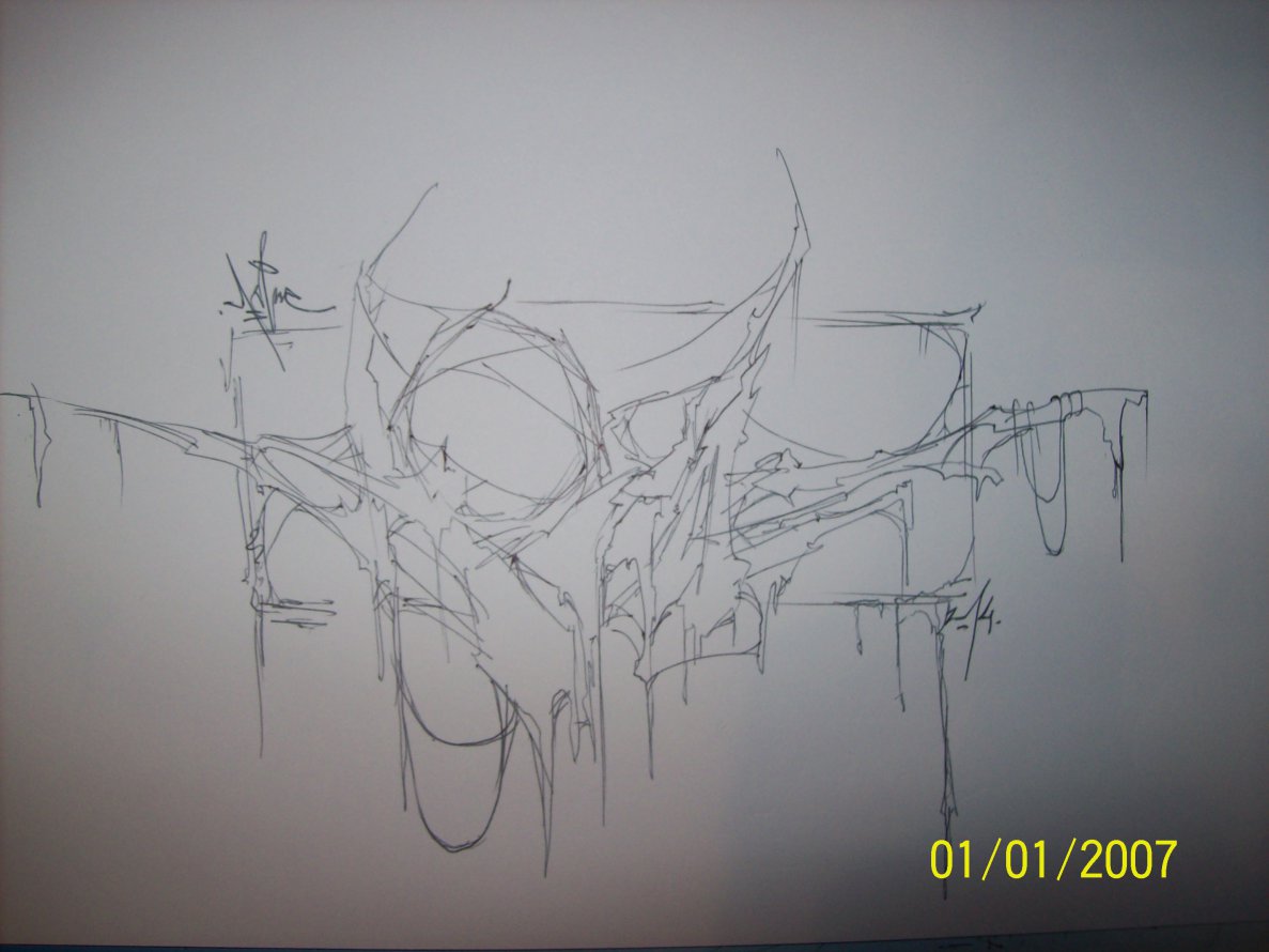 Graffiti Sketch - Photo by crime - crime, Crime, CRIME (2014)