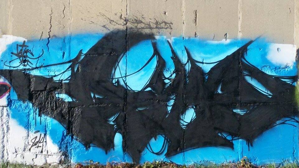 Graffiti Wall - Photo by crime - crime, Crime, CRIME (2014)