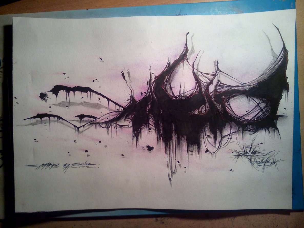 Graffiti Sketch - Photo by crime - Crime, CRIME, crime (2015)