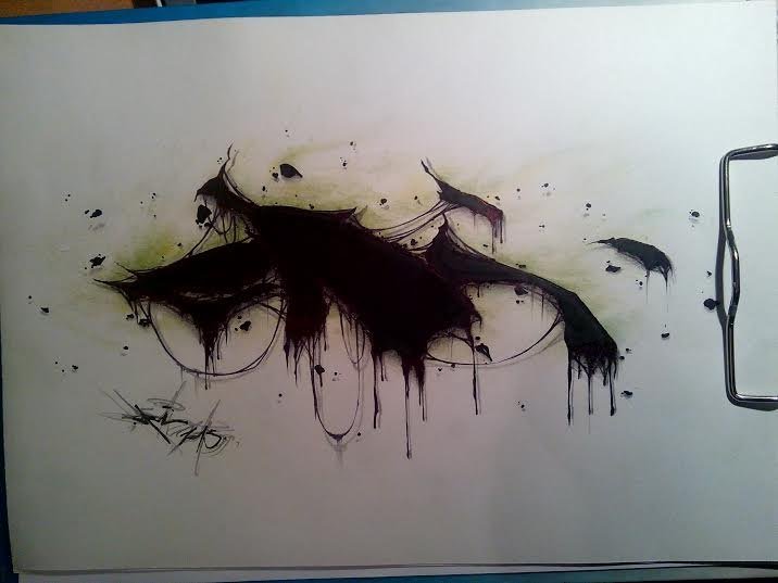 Graffiti Sketch - Photo by crime - Crime, CRIME, crime (2015)