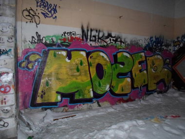 Graffiti Bombing - Photo by criminvl - Hoser, Ngrs, tallinn