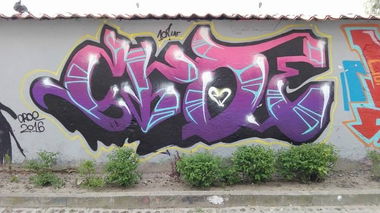 Graffiti Wall - Photo by croe