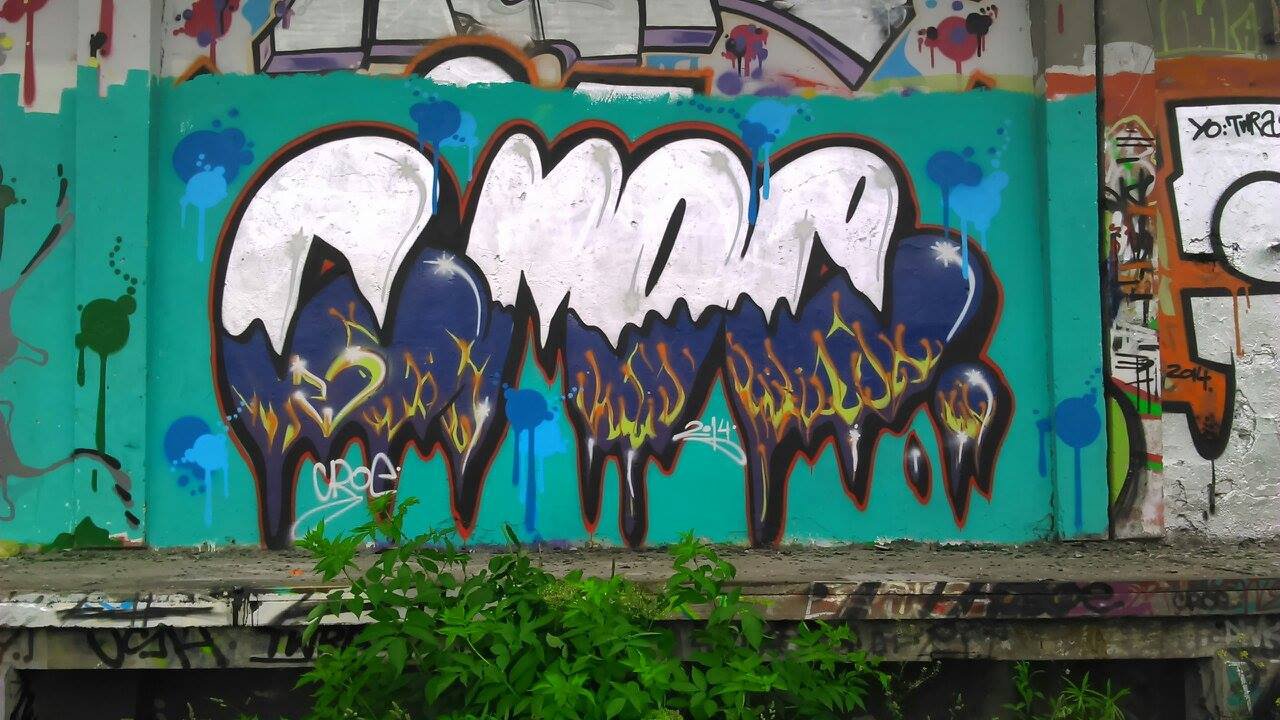 Graffiti Wall - Photo by croe