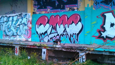 Graffiti Wall - Photo by croe