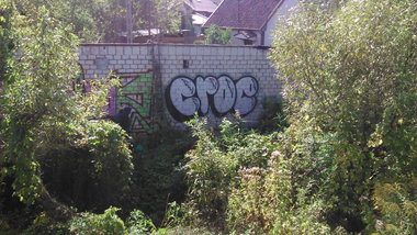 Graffiti Bombing - Photo by croe