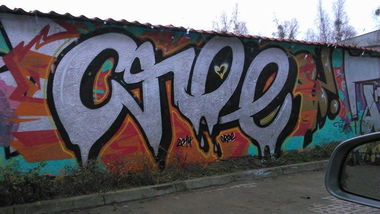 Graffiti Wall - Photo by croe