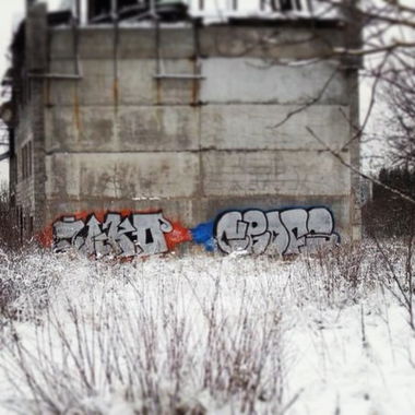 Graffiti Bombing - Photo by crofs